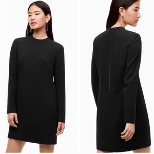 Aritzia BABATON black seiho pocketed shift dress